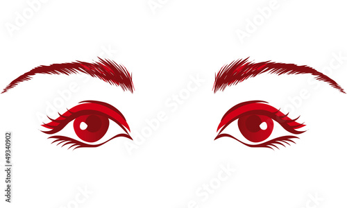 yeux de femme
