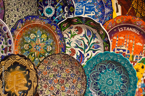 Turkish ceramic art photo