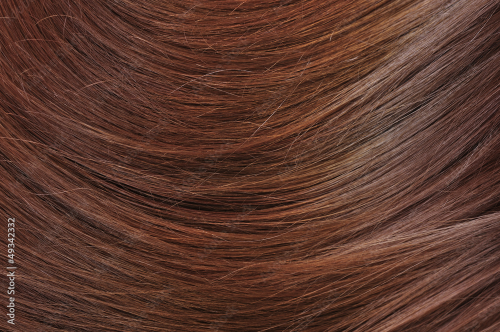 Naklejka premium brunette hair texture