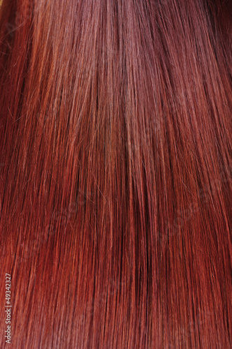 red hair texture