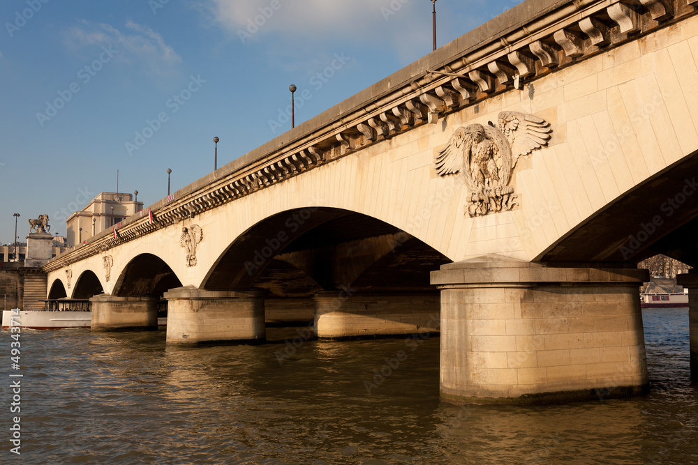 Pont d'Iena, Paris, Ile de France, France