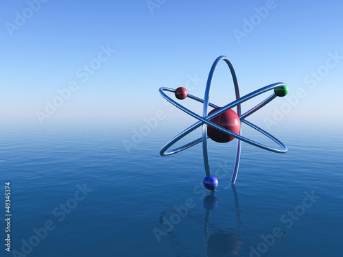 Sinking Atom