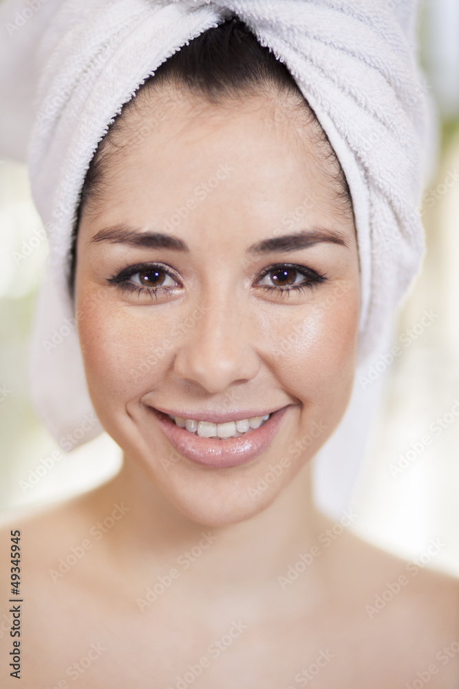 Beautiful young woman at a beauty spa Beautiful young woman at a beauty spa