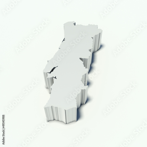 map of Portugal