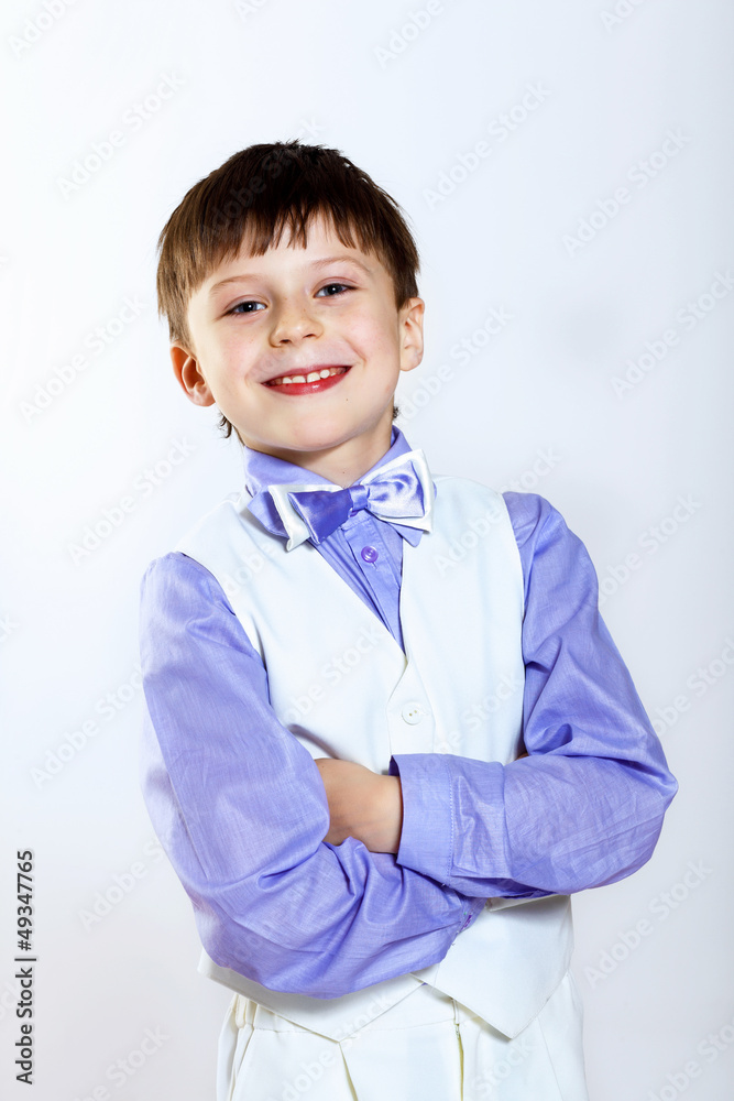 Portrait of a little boy