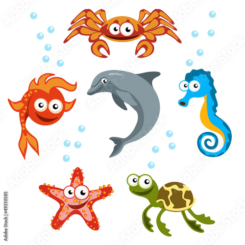 Animales marinos #49350585