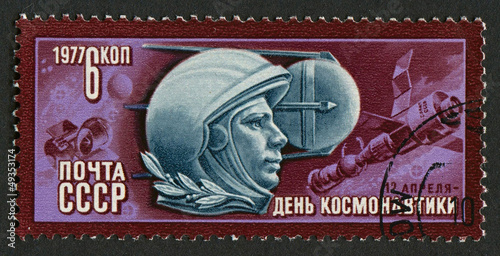Postage stamp.