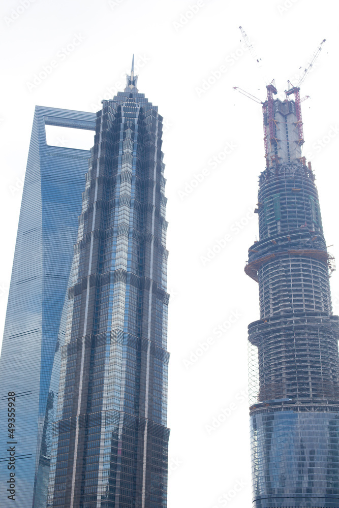 Naklejka premium Shanghai