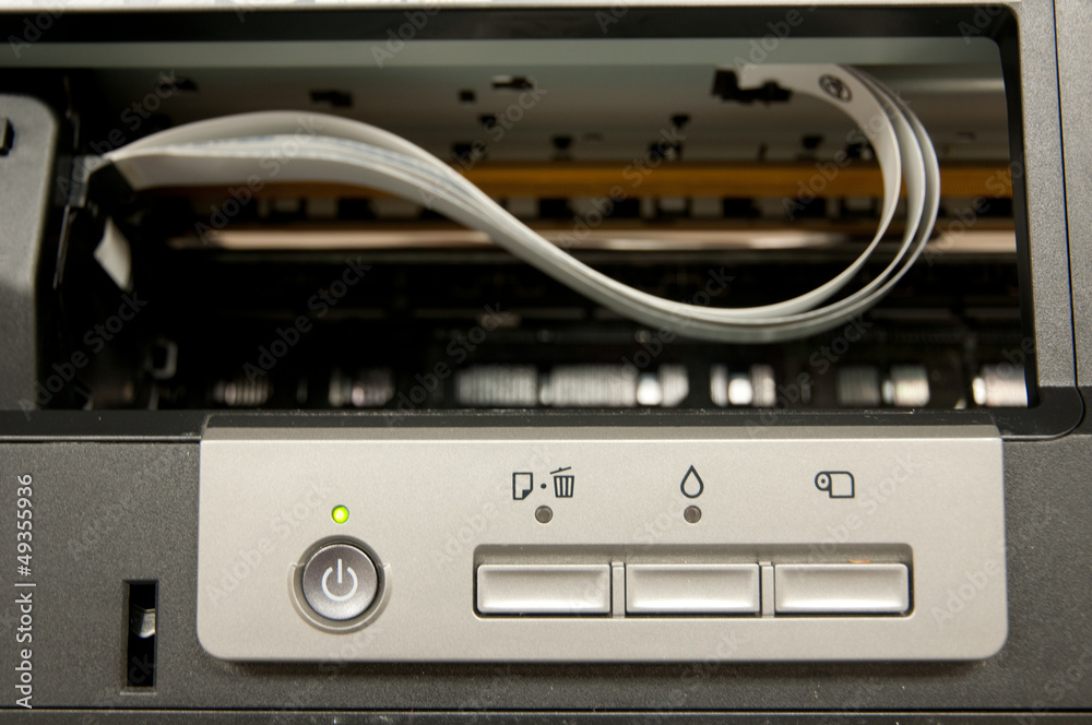 Inkjet printer detail Inkjet printer detail