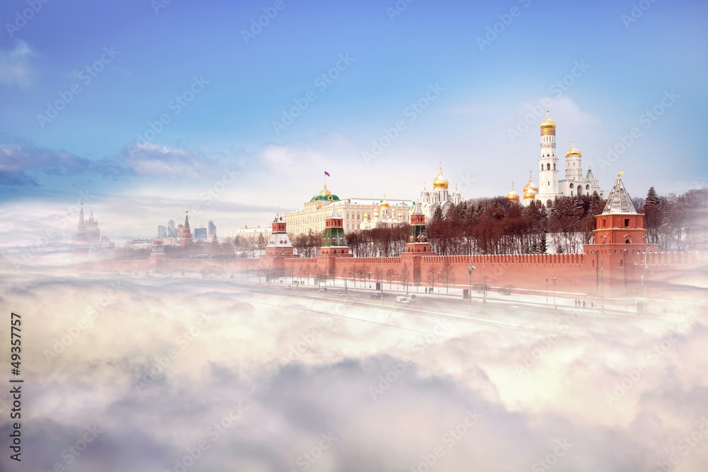 Moscow, Kremlin, the collage