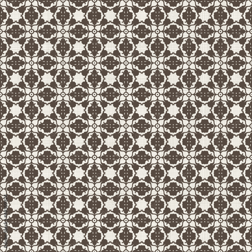 vintage seamless pattern with Victorian motif