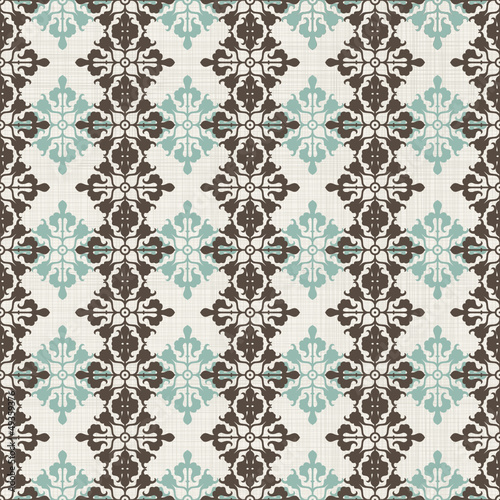 vintage seamless pattern with Victorian motif
