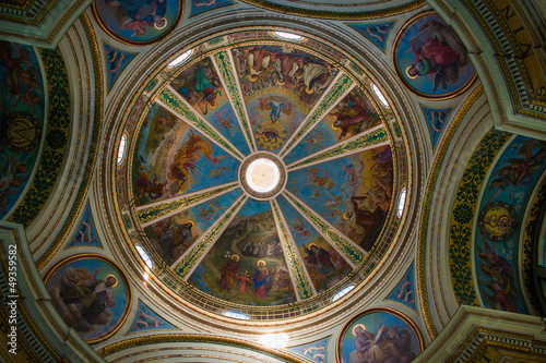 Stella Maris Monastery ceiling