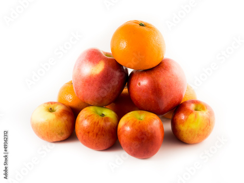 Oranges and apples