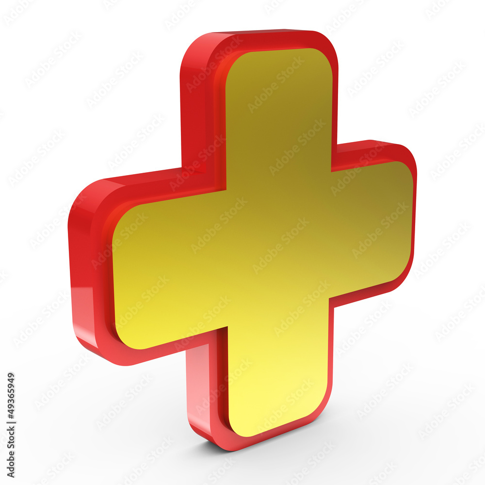 Obraz premium Health Icon 3D