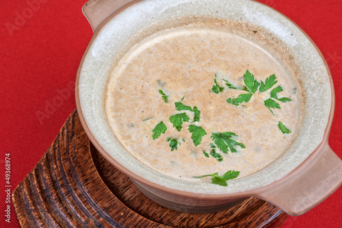 Mushroom cream  soup