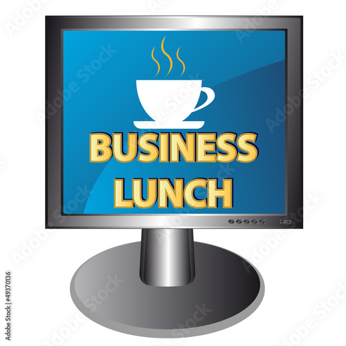 New business lunch icon