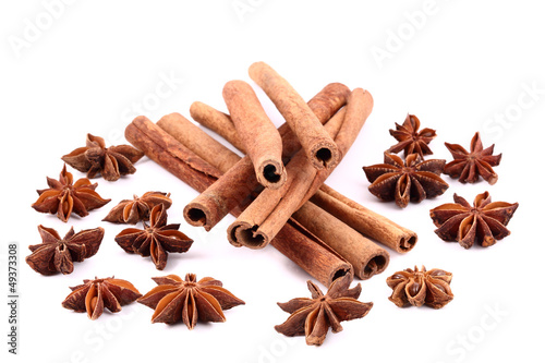 Wallpaper Mural Spices cinnamon Torontodigital.ca