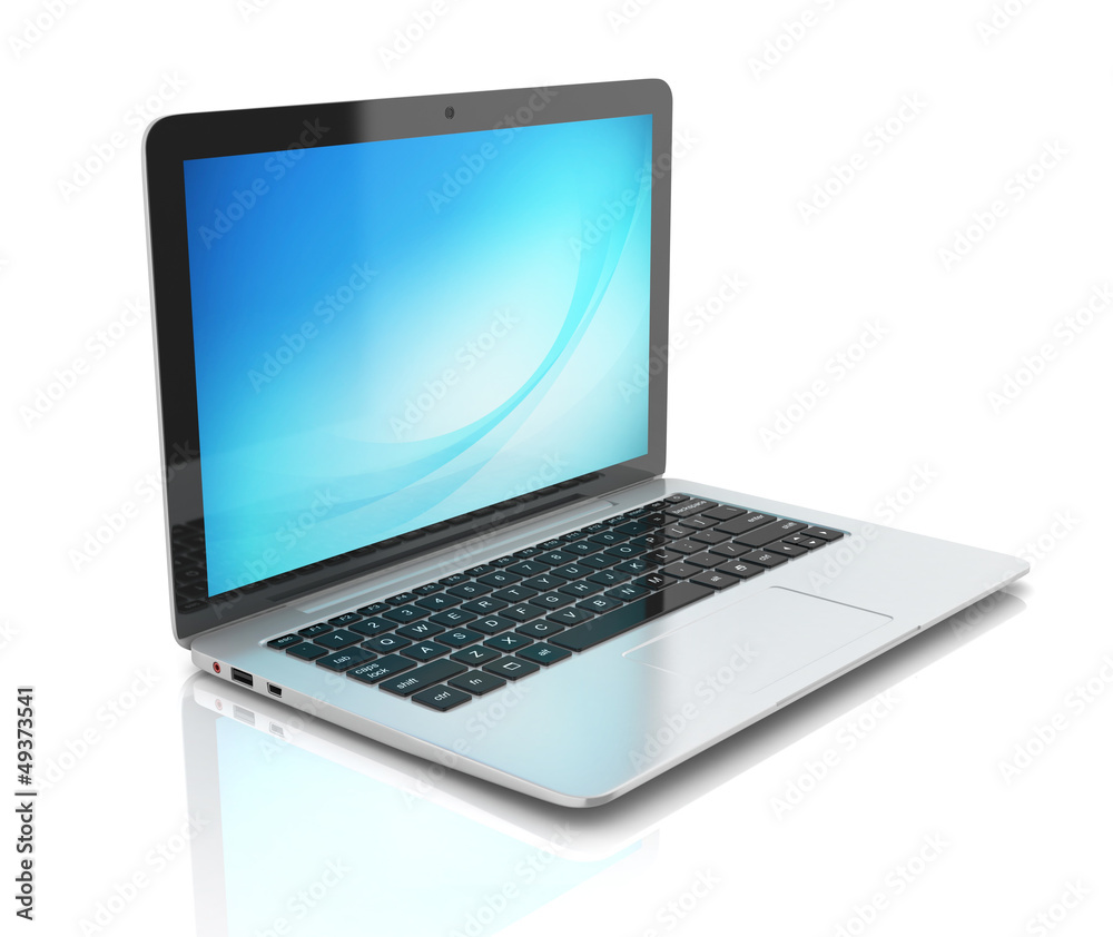 laptop notebook ultrabook isolated