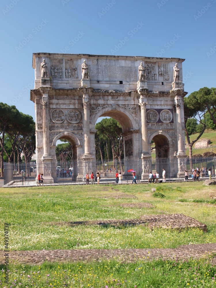 Constantine's the Great Arch, Rome, Italy