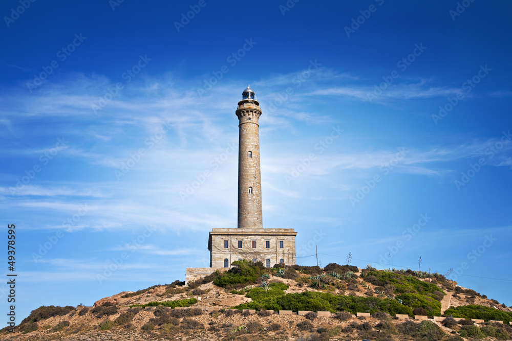 Lighthouse at Cabo de Palos, Spain