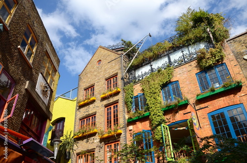 Colourful buildings at Neal's Yard, London photo