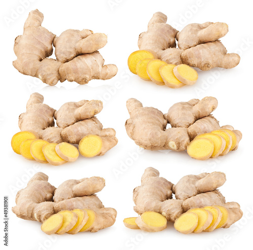 collection of ginger root images