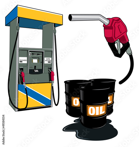 Oil and petrol