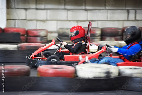 Competition for children karting