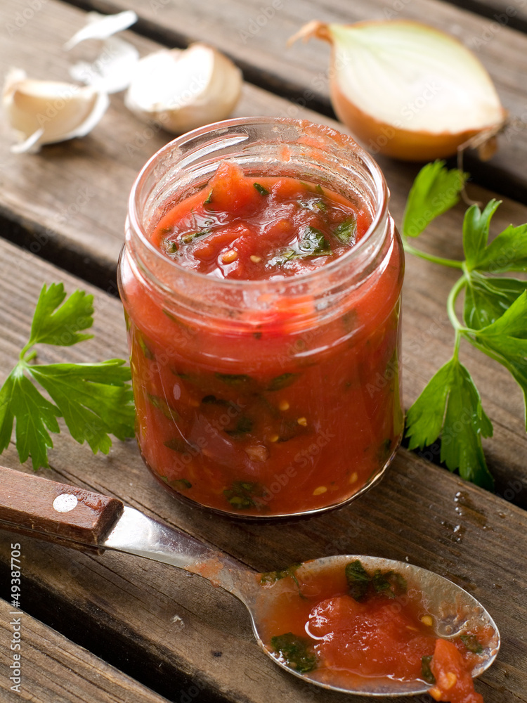 tomato sauce (jam)