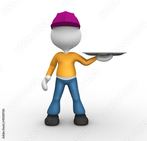 Blank tray