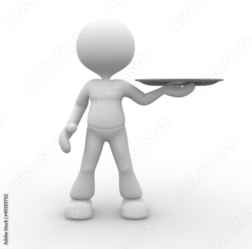 Blank tray
