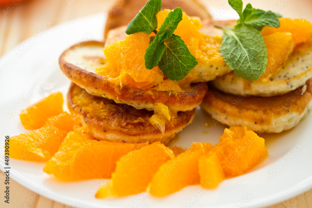 poppy muffins with orange jam poppy muffins with orange jam