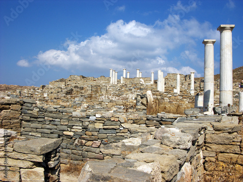 Obraz na plátně Ancient Delos