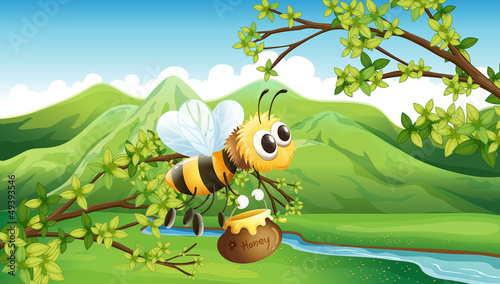 A bee