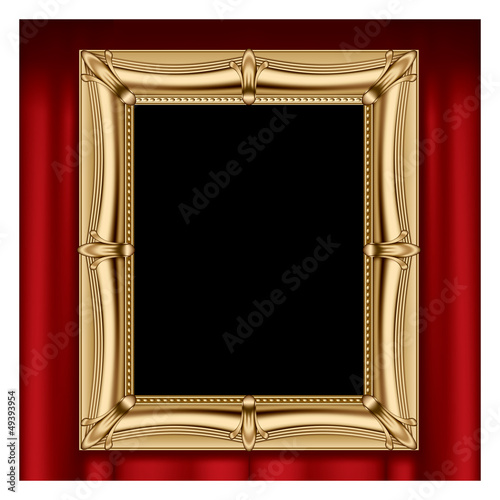 Gold frame