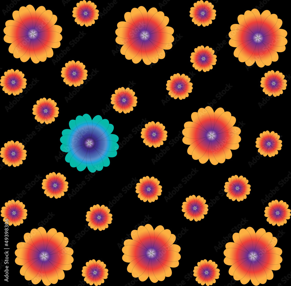 Flower of frame Flower of frame