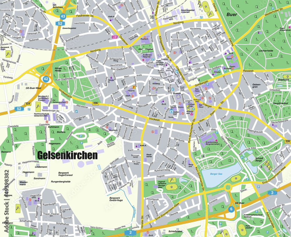 Fototapeta premium City_Gelsenkirchen