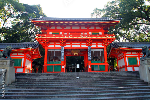 Yasaka Shrine, Gion District, Kyoto, Japan..
