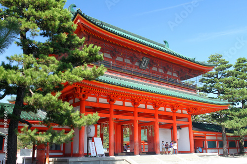 Heian Shrine, Kyoto, Japan.. © Chee-Onn Leong