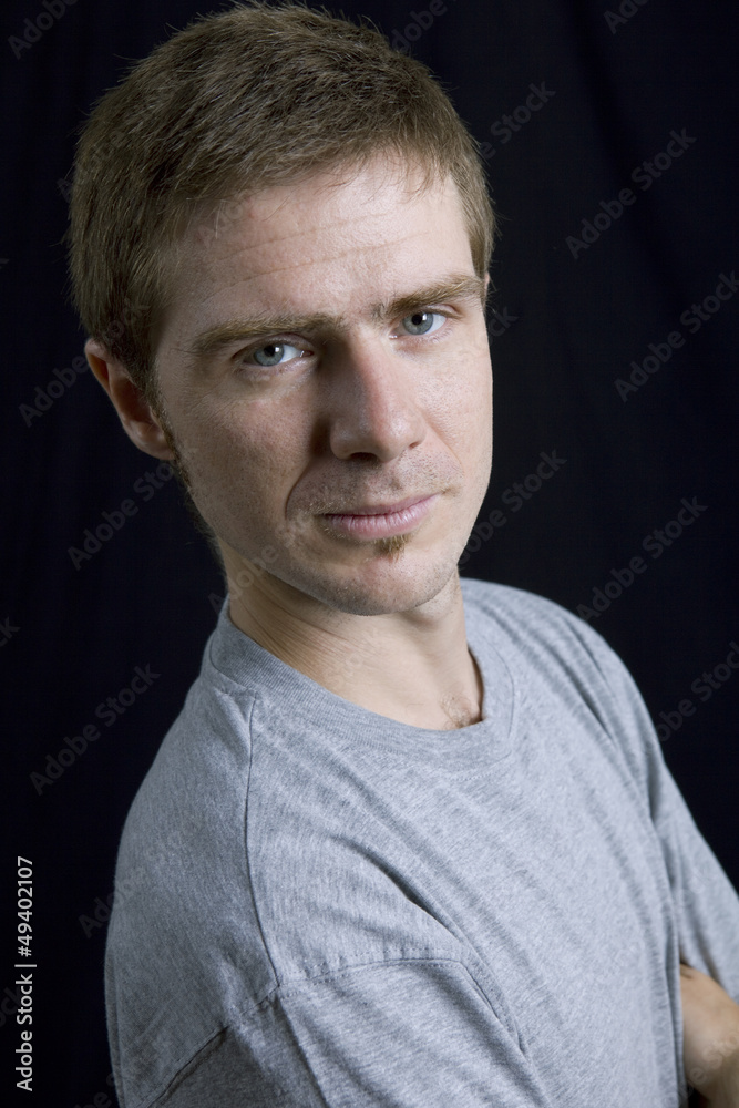 young man portrait young man portrait
