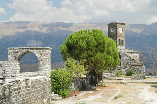 Albania, Citadel of Gjirokaster, Clock Tower