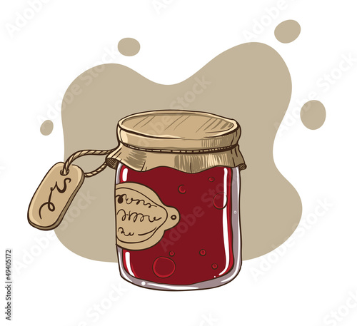 jam - vector illustration