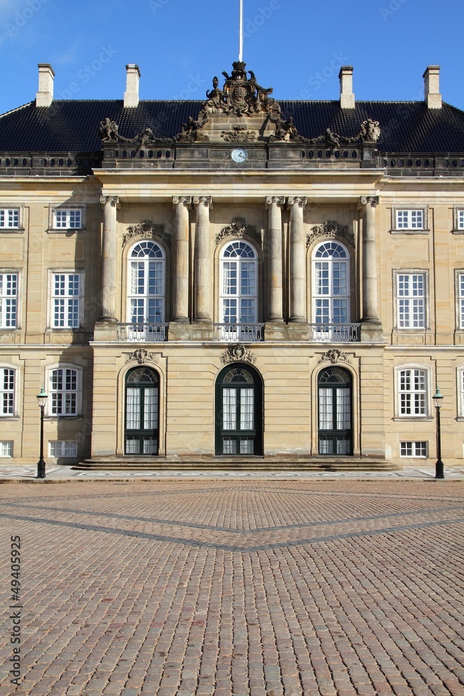 Denmark - Copenhagen - Amalienborg palace