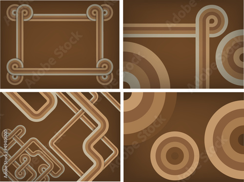 Abstract retro backgrounds