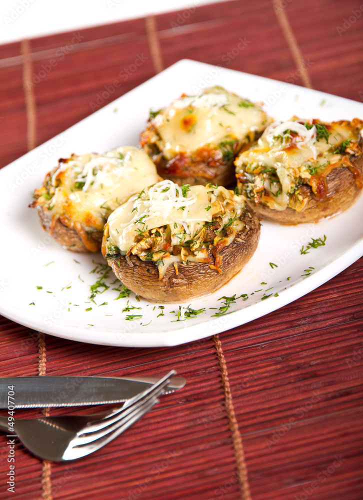 Stuffed mushrooms