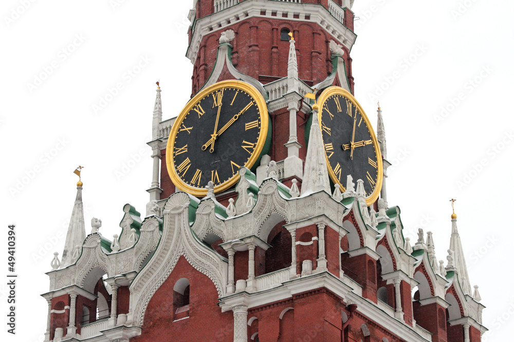 Clock of Spassky Tower, Moscow Kremlin