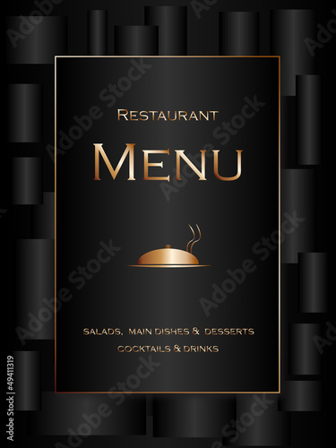 Restaurant menu