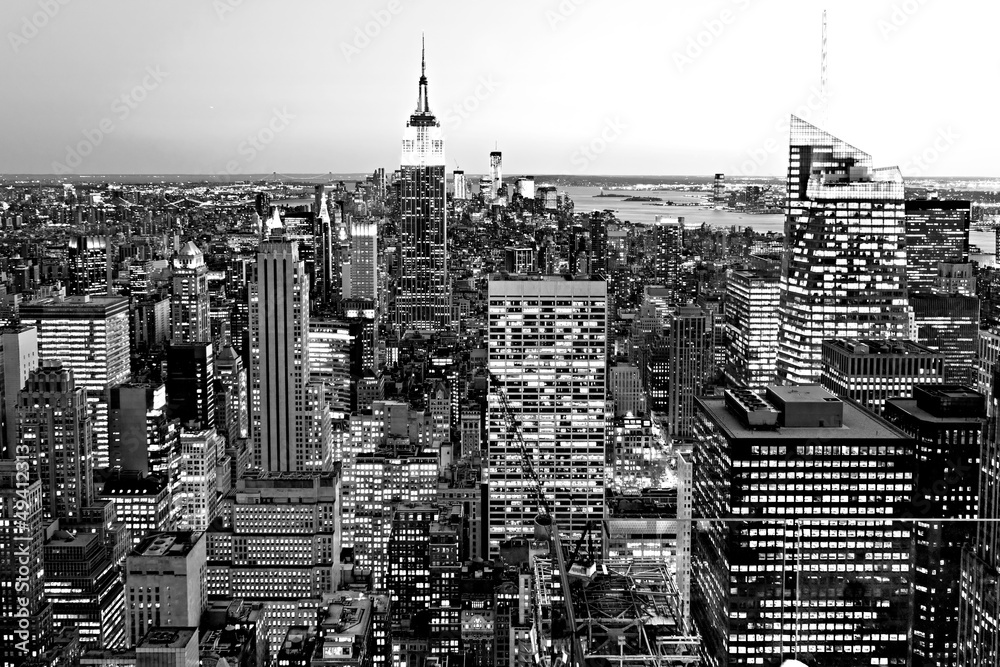 Obraz premium Manhattan, Nowy Jork. USA.