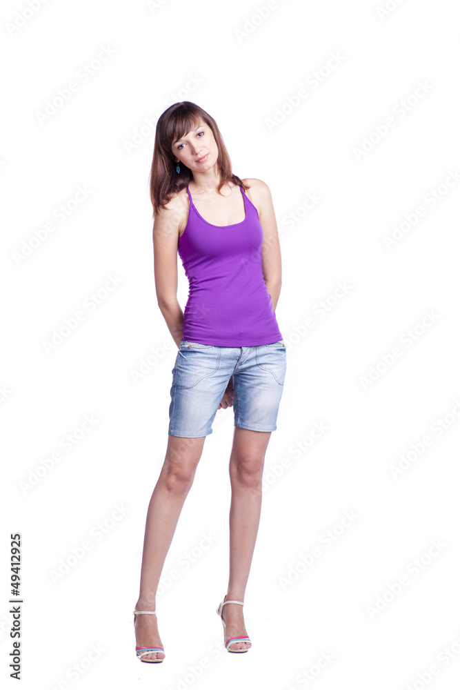 brunette full body brunette full body